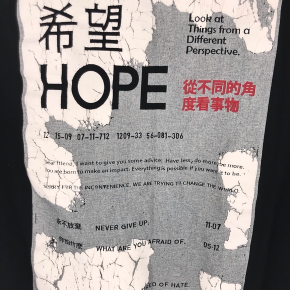 Love & Legend HOPE Tank Plus sz X - Picture 4 of 6